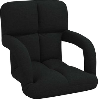vidaXL Sill&oacute;n De Suelo Ajustable Con Reposabrazos Vidaxl