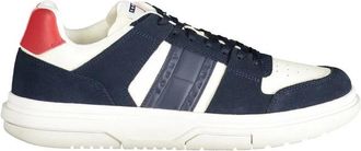 Tommy Hilfiger Blauwe Polyester Sneaker - Heren - Sneakers - Veelkleurig - 41 EU - Polyester - Schoenen