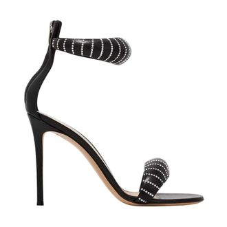 Gianvito Rossi High Heel Sandals, female, Black, 6 1/2 UK, Black Bijoux Stiletto Sandals