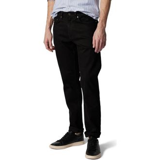 Rodd & Gunn Longburn Black Straight Leg Jeans in Nero at Nordstrom, Size 36R