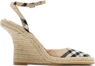 Burberry Mews Check espadrilles - Beige