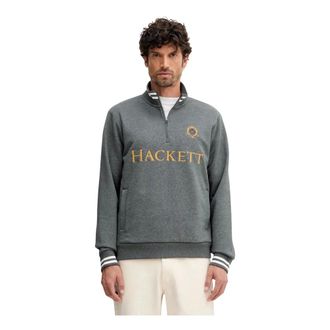 Hackett Hombre, Sudaderas, Gris, Talla: L