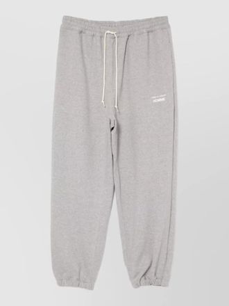 Comme Des Gar&ccedil;ons relaxed fit trousers elastic waist cuffs pockets