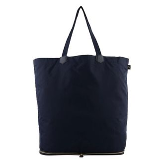 Pourchet Tassen, Dames, Blauw, ONE Size, Leer, Travel Grand