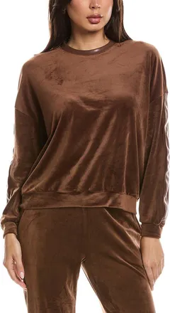 Knit Riot Velour Lounge Crewneck Sweatshirt