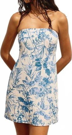 Dress Forum Womens Cassiane Dress In Blue