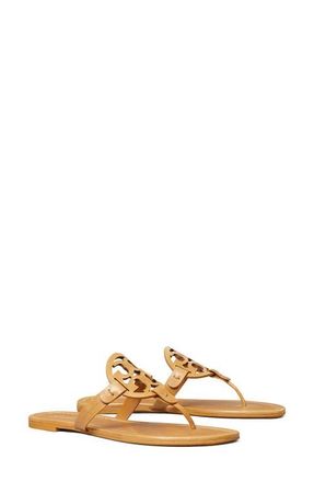 Tory Burch Miller Thong Sandal in Walnut at Nordstrom, Size 10