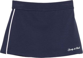Sporty & Rich Rokken, Dames, Blauw, M, Korte Rok