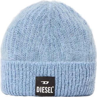 Diesel Edro Mohr Wordmark Logo muts voor volwassenen (China Blauw)