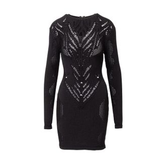 Balmain Balmain Rekbare Jacquard Jurk - 10s