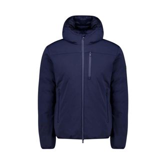 Ciesse Piumini Jayden 2.0 - Blauwe softshell jas met capuchon - Heren - Winterjassen - Blauw - 2XL - Polyester - Jassen