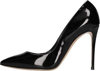 Casadei Tiffany Pump - Dames - Pumps - Zwart - 35 EU - Leer - Schoenen