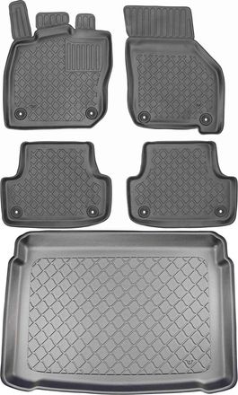 OEM Juego De Alfombrillas Para Audi A3 8y Sportback A Partir De Marzo De 2020: Alfombrilla Para Coche + Alfombrilla Para Maletero