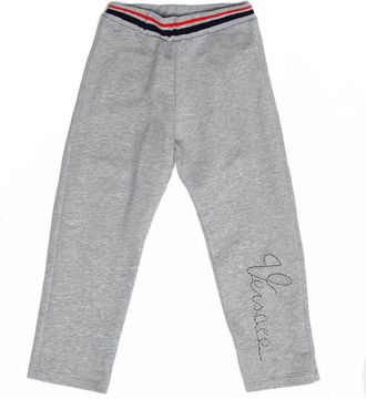Versace Cotton Trousers - Gray