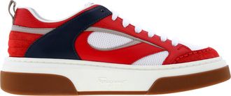 Ferragamo Ferragamo Cassina Low-Top Sneakers, Size 7