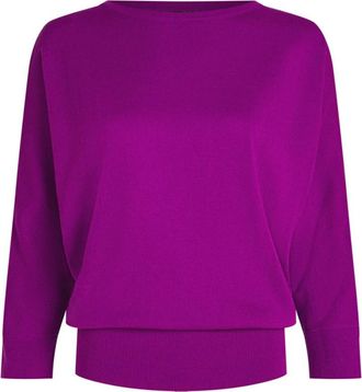 King Louie Valentina Top Bonne - Dames - Truien - Paars - Maat: XL
