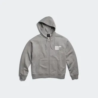 Canada Goose Fermeture &eacute;clair pleine longueur d&eacute;contract&eacute; Rove Globe (Hommes, Stone Heather, TG)