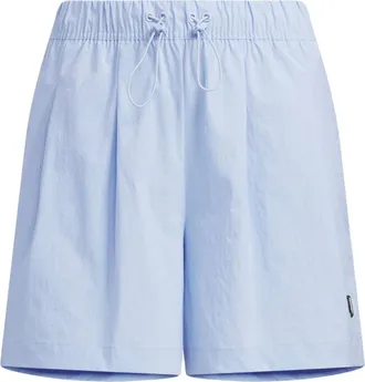 adidas (WMNS) aidads Graphic Woven Shorts Asia Sizing Teal HY2854