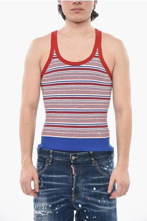Dsquared2 Striped Knit Tank Top size Xs