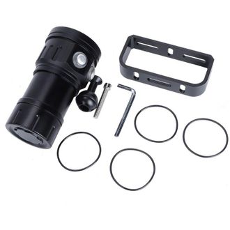 OEM Linterna Impermeable Ipx8 De 18000 Lm Y 500 M, Luz Subacu&aacute;tica Para Exteriores Y Camping -crezuo