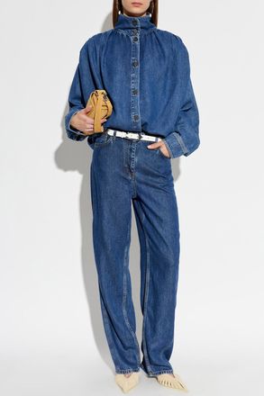 Iro Denim Shirt Julie, Womens, Navy Blue