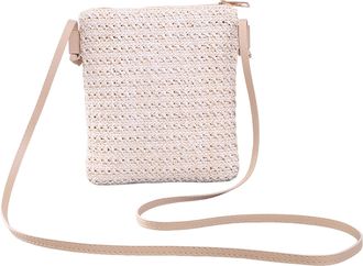 Generic Womens Cross-Body Bags Cross Body Bag Women for Work, Office Korean Bohemian Style Crossbody Bag with Fringe & Woven Design, Lightweight Fashion Shoul