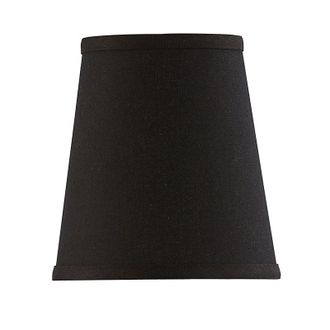 Ballard Designs Tall Chandelier Shade - Black - Ballard Designs