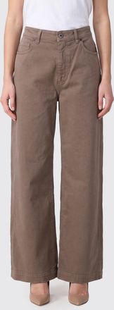 P.A.R.O.S.H. P. A.R. O.S. H. Jeans wide leg a vita alta in denim di cotone