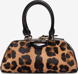 Givenchy Handgefertigte Ledertasche mit Fohlenlook Antigona