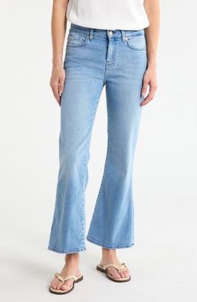 7 For All Mankind Dojo Crop Flare Leg Jeans in Augusta at Nordstrom Rack, Size 34