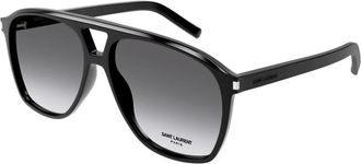 Saint Laurent Dames, Accessoires, Zwart, Maat: 58 MM