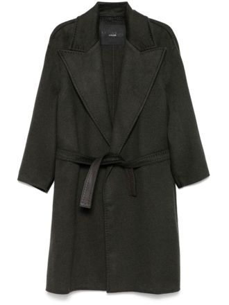 Max Mara Dark Green Valle Coat
