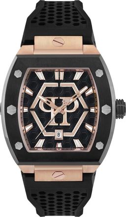 Philipp Plein Accessoires, Heren, Zwart, ONE Size, Hexagon Phantom