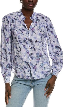 Bella Dahl Shirred Button Up Blouse