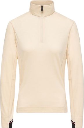 Moncler Moncler Wool & Silk Blend Turtleneck, Women, White, Size: Xs