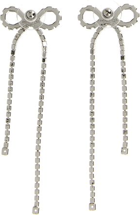 Self Portrait Womens Silver Copper Earrings