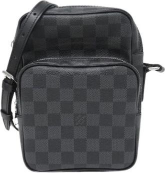 Louis Vuitton Pre-owned Cross Body Bags, male, Black, Size: ONE SIZE Pre-owned Vintage Shoulder Bag