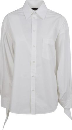 Balenciaga Knotted Cuff Blouse