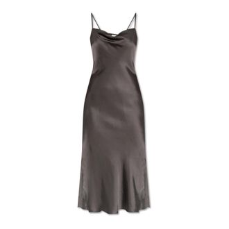 Munthe Jurk Babyloma - Dames - Feestkleedjes - Grijs - L - Kleedjes