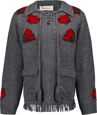 Baziszt alpaca wool jumper - Grey