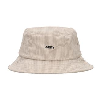 Obey Accessories, male, Beige, ONE SIZE, Bold Cord Bucket Hat Unbleached