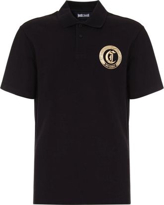 Roberto Cavalli T-shirts en Polos - Heren - Polos - Zwart - XS - Tops