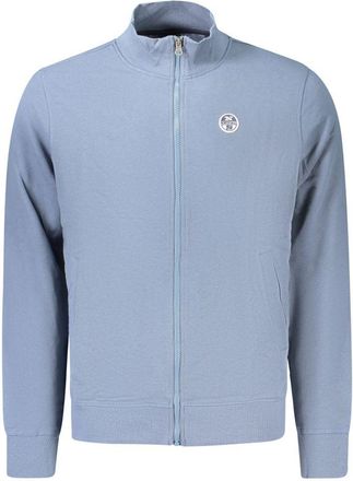 North Sails Blue Cotton Mens Mens Sweatshirt