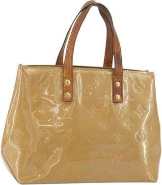 Louis Vuitton Pre-owned Handbags, female, Beige, Size: ONE SIZE Pre-owned Vintage Handbag