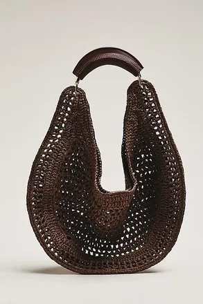 Urban Expression Raffia Hobo Bag