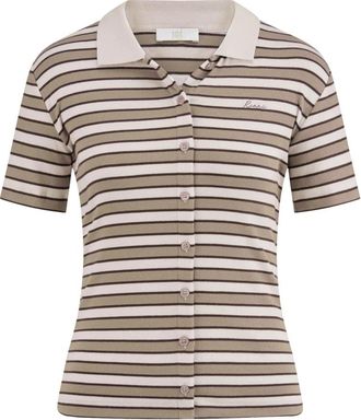 Riani Polo Shirt - Dames - Polos - Beige - S - Tops