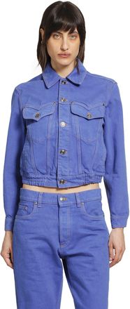 Versace WOMAN BLUE JACKETS
