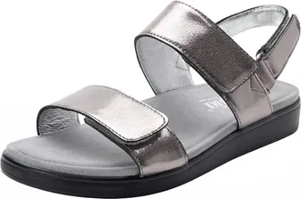Alegria Womens Lunah Sandal In Pewter