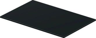 Duravit Duravit - Durasquare Glass Insert 47x38cm, Para Consolas Met&aacute;licas