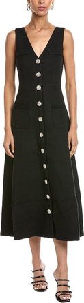 Cinq &agrave; Sept Linda Tweed Midi Dress